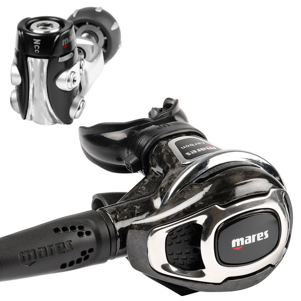 Mares Carbon 52X Regulator Set - First and Second Stage