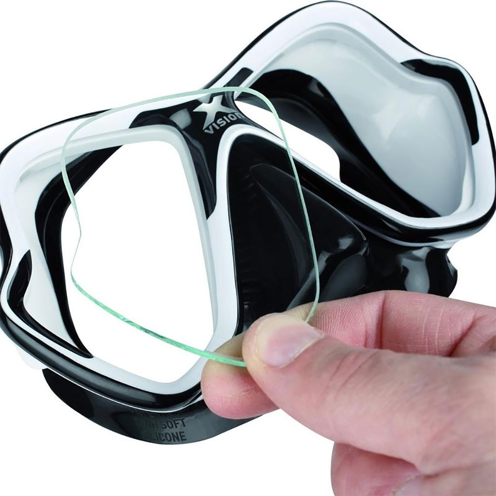 Optical Lens - Mares X-Vision 2014 and LiquidSkin Masks -B