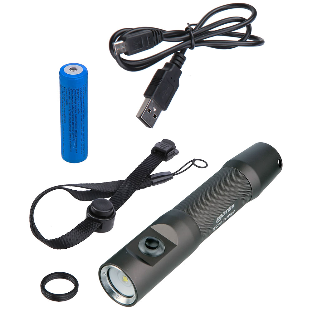 Mares EOS 10RW Video Dive Torch - 1000LM - Click Image to Close