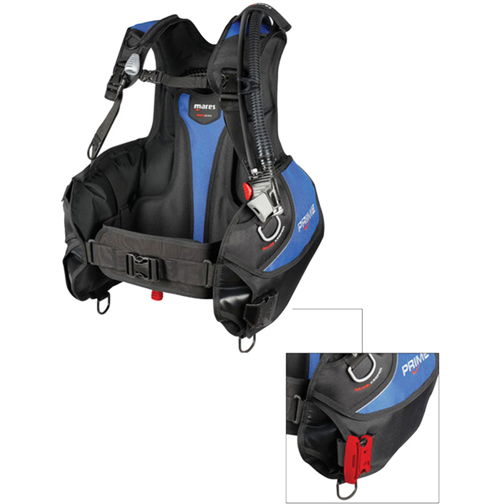 Mares Prime BCD with Integrated Weight System - Click Image to Close