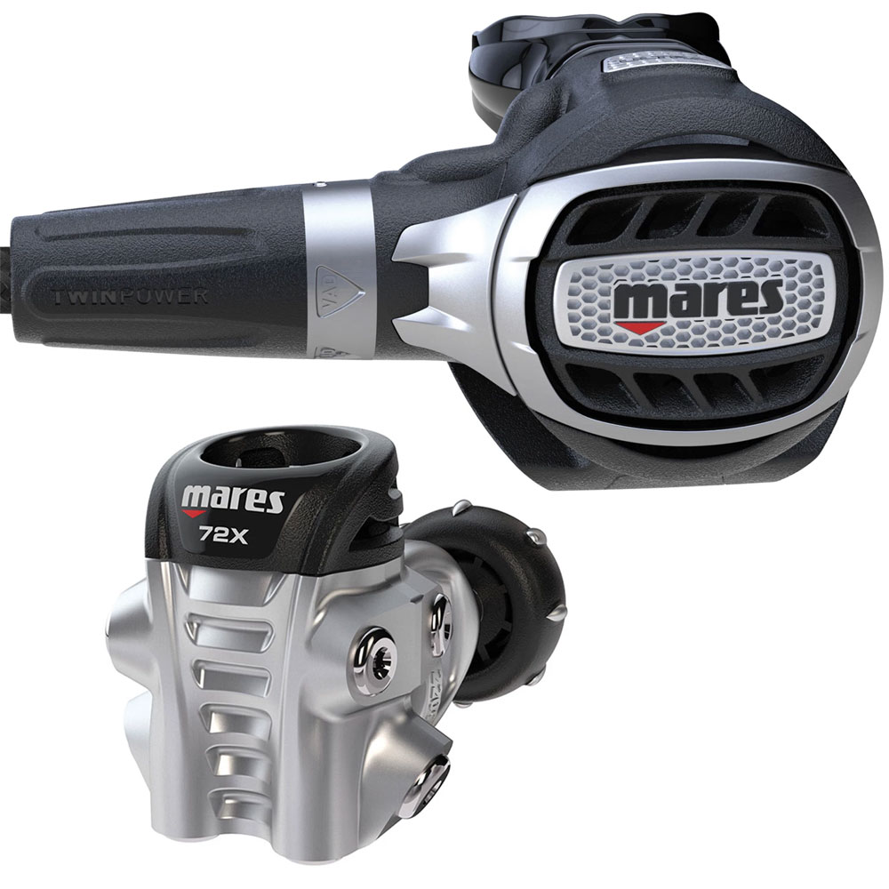 Mares Ultra 72X Regulator Set - First and Second Stage - Click Image to Close