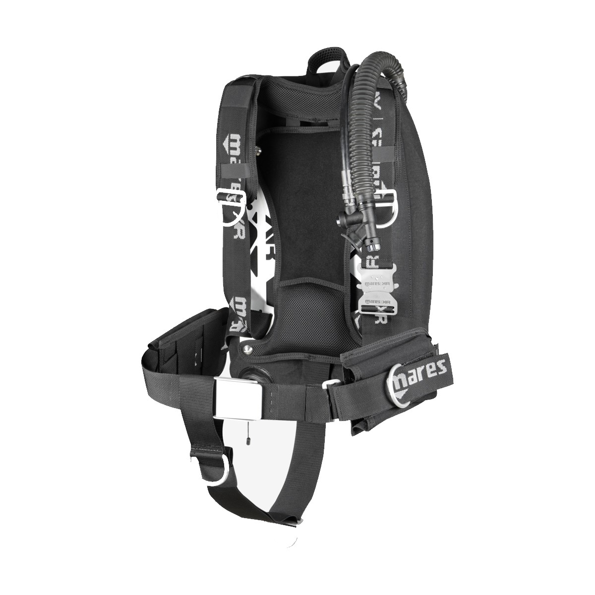 Mares XR-REC ICE Single Backmount Set - Click Image to Close