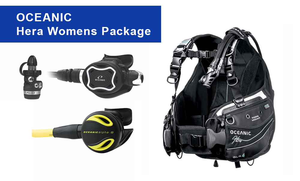 Oceanic Hera Womens Scuba Package - Click Image to Close