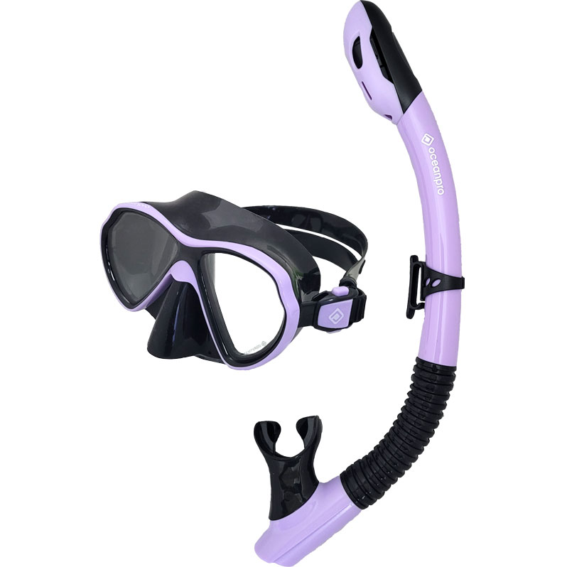Ocean Pro Jurien Junior Mask and Snorkel Set | Lilac