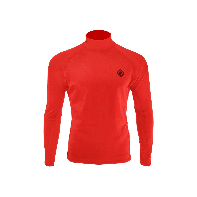 Ocean Pro 2TF Thermal Rashie | Red | 2XL - Click Image to Close