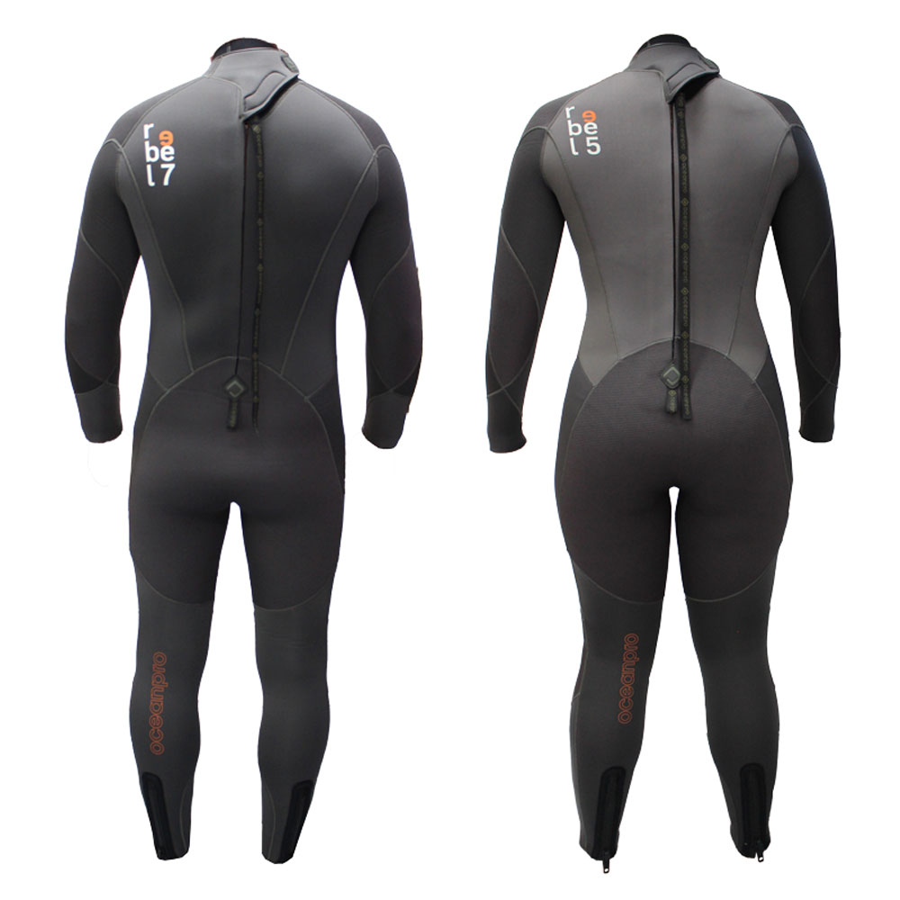 Ocean Pro Rebel 5 Wetsuit - 5mm Male and Female - Click Image to Close