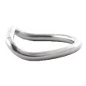 D-Ring 55mm (2.2 inch) Bent Heavy Gauge - Stainless Steel