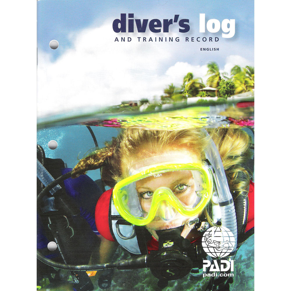 PADI Diver's Log Book and Training Record