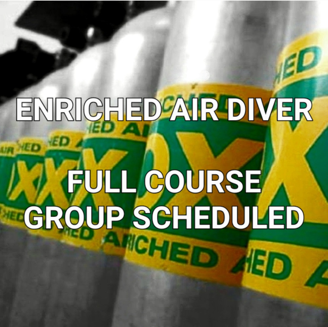 PADI Enriched Air Course with Dive - SCHEDULED GROUP