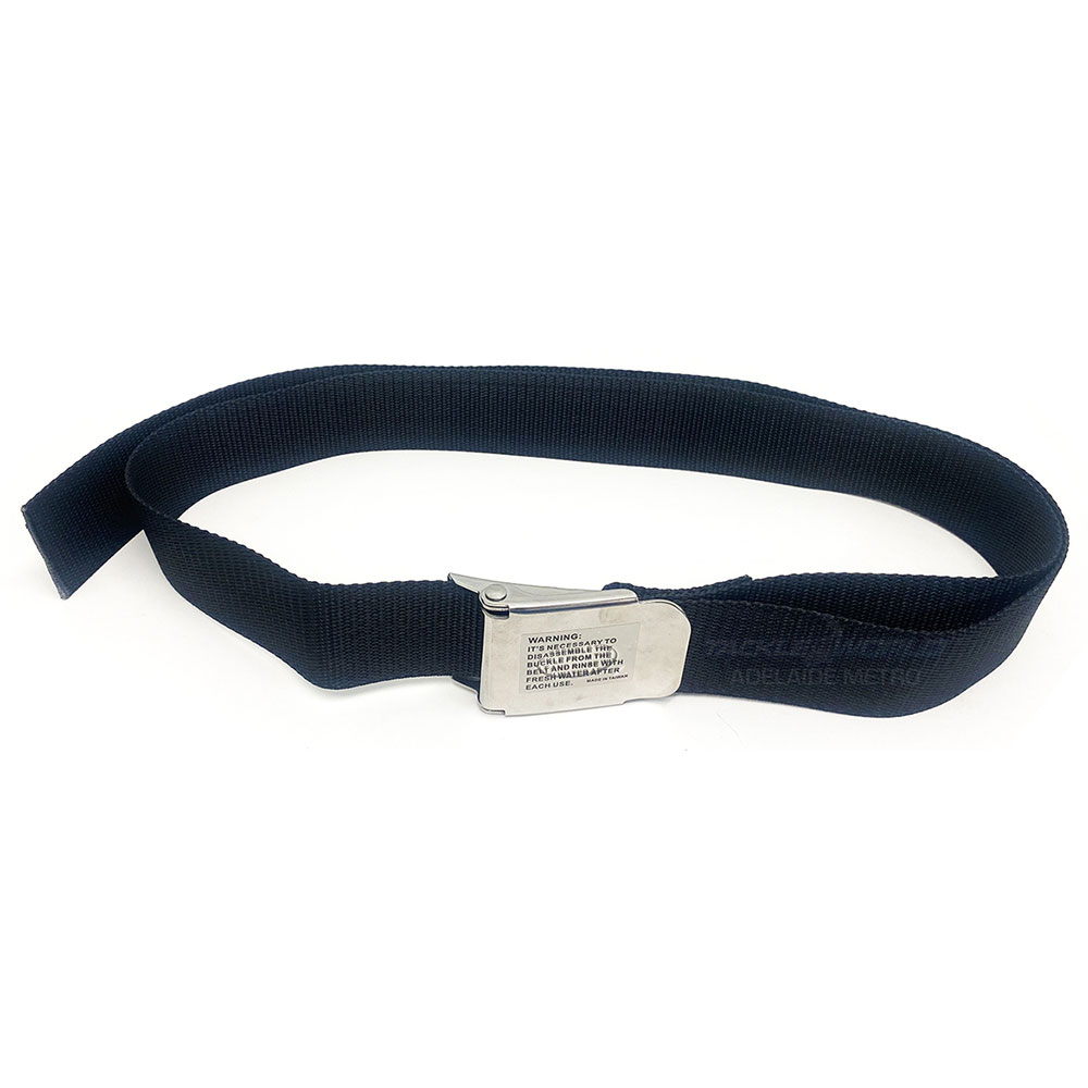 Reef Line Nylon Weight Belt with Stainless Steel Buckle - 180cm