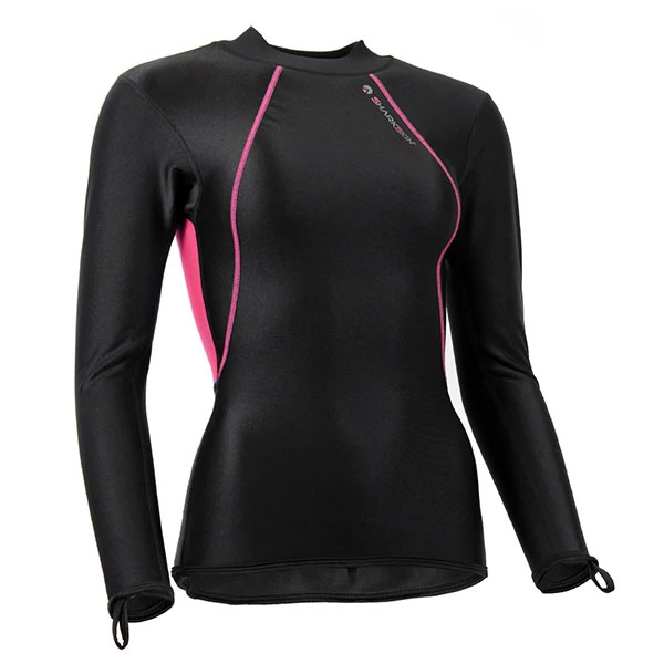 Sharkskin Chillproof Long Sleeve Top - Womens - Click Image to Close