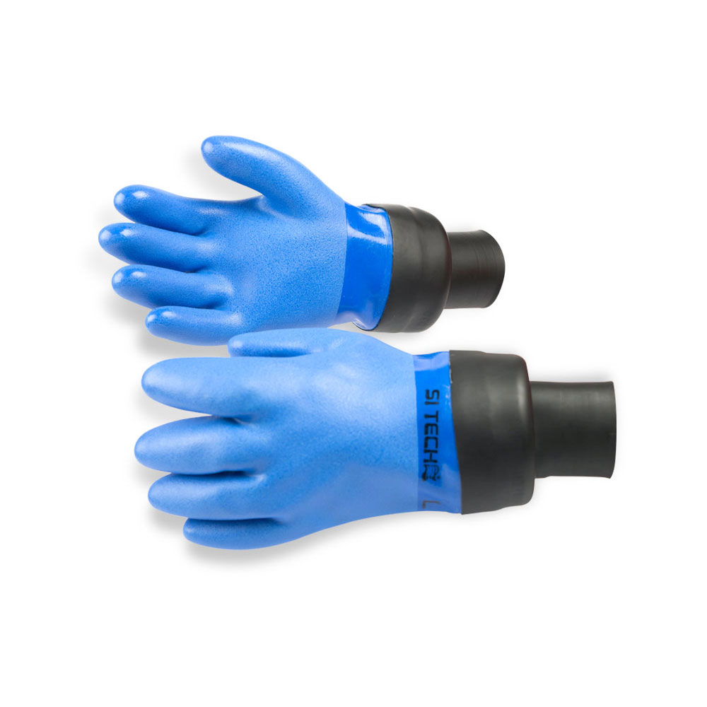 Si Tech Prodi Blue Glove with Seal