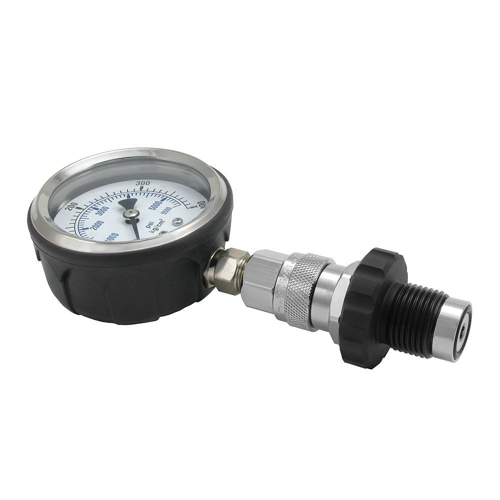 Sonar Cylinder Pressure Checker Gauge - 300 BAR DIN