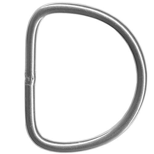 D-Ring 50mm (2 inch) Standard Gauge - Stainless Steel