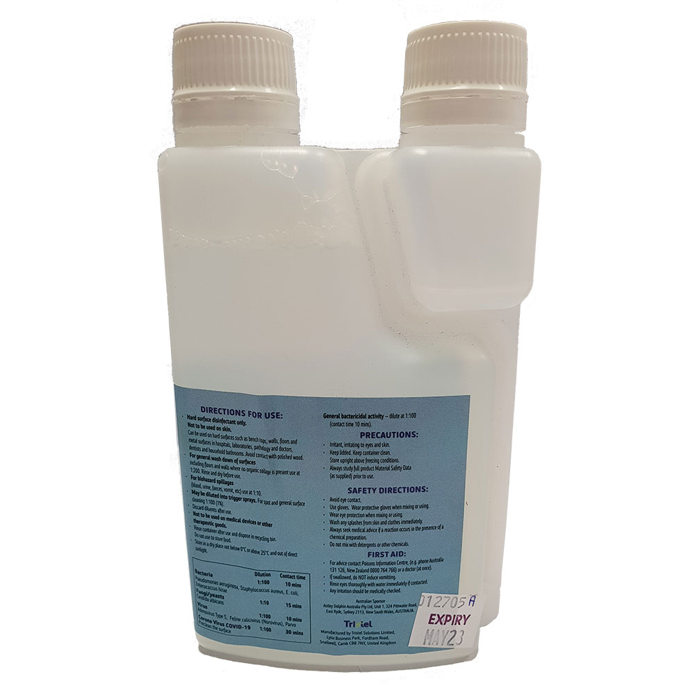 SteriGENE Clear Hospital Grade Surface Disinfectant 250ml - Click Image to Close