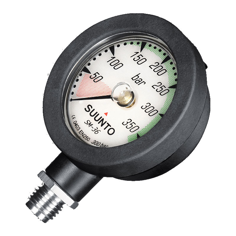 Suunto SM-36 Submersible Pressure Gauge 300 without Sleeve - Click Image to Close