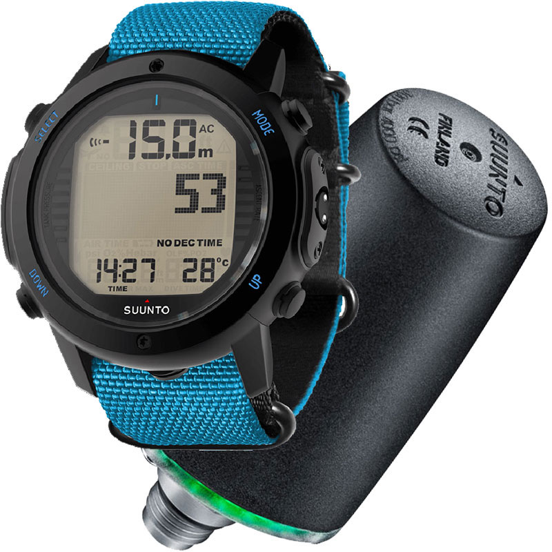 Suunto D6i Novo Zulu Watch Dive Computer with Transmitter - Click Image to Close