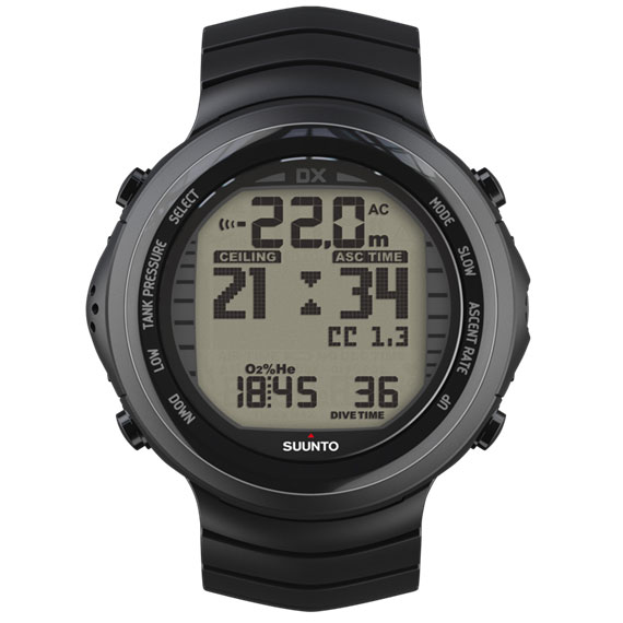 Suunto DX Watch Dive Computer with Titanium Strap and USB