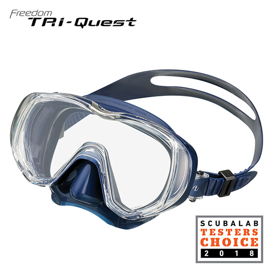 TUSA M-3001 Freedom Tri-Quest Scuba Diving Mask 