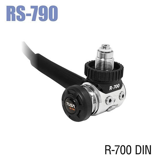 Tusa RS-790 Regulator - First and Second Stage Set - DIN - Click Image to Close
