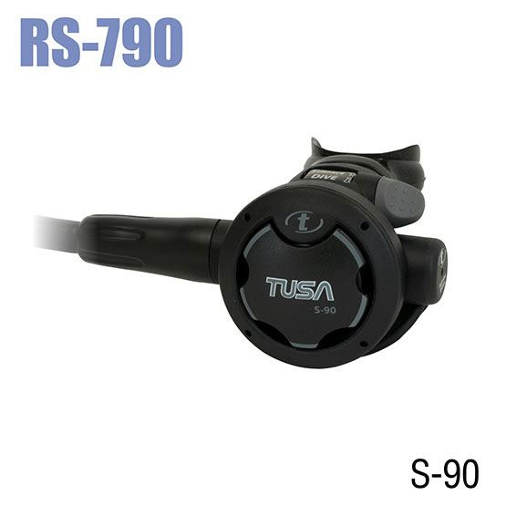 Tusa RS-790 Regulator - First and Second Stage Set - DIN - Click Image to Close