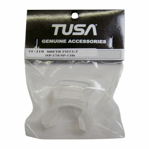 Tusa Replacement Snorkel Mouthpiece - Clear (TC-410)