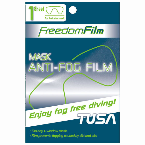 Tusa Mask Anti-Fog Film - Single Lens