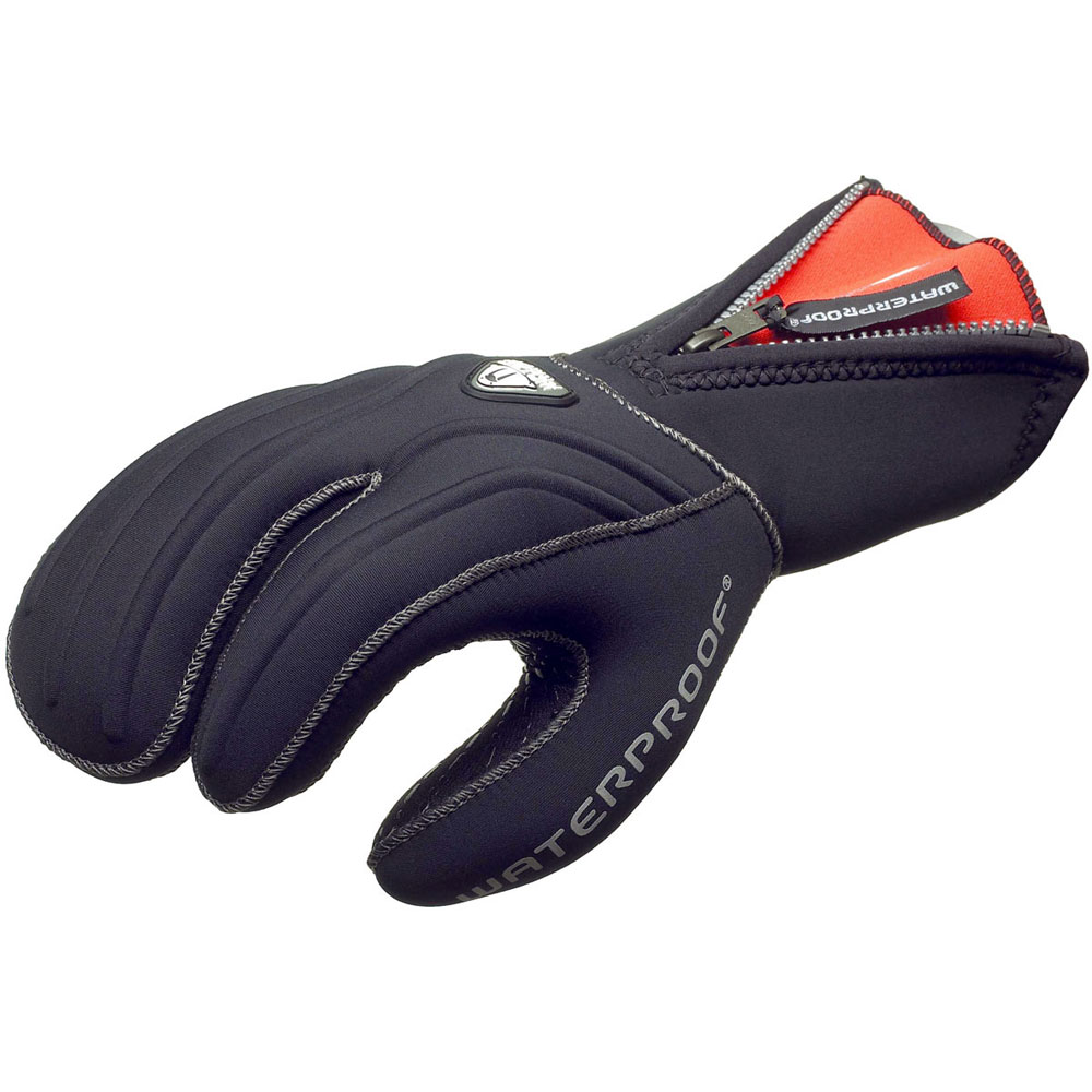 Waterproof G1 3-Finger Semi Dry Gloves - 7mm
