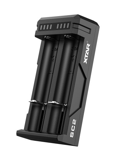 XTAR SC2 Fast Battery Charger for Li-ion Batteries - Click Image to Close